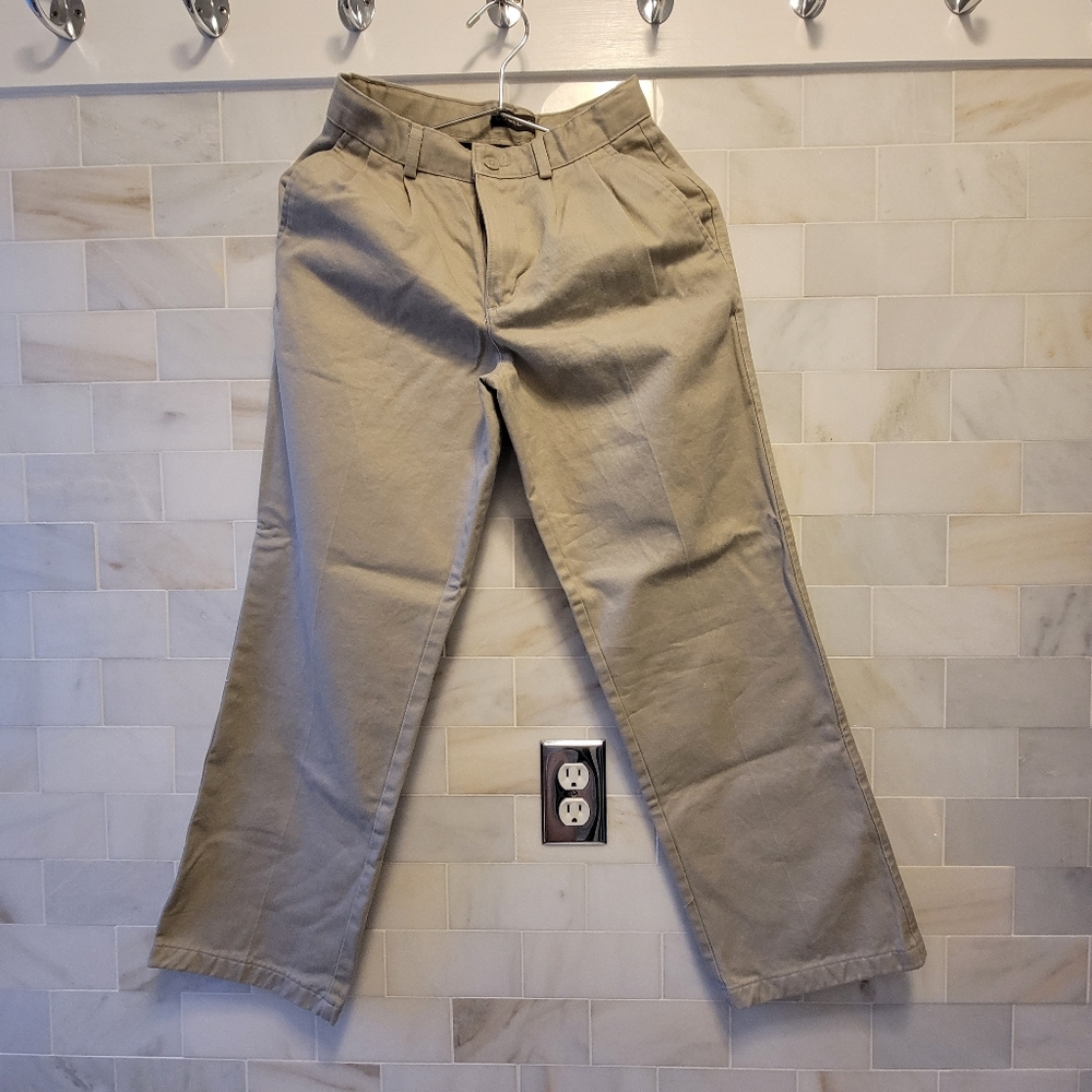 Dockers size 14SLIM khaki dress pants. VERY soft.